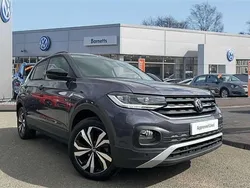 Grey Used 2023 VW T-Cross Black Edition SUV | £18,499 (Fair price)