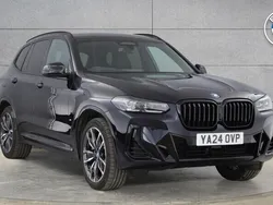 Black Used 2024 BMW X3 M Sport SUV | £46,500 (Expensive)