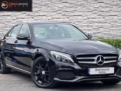 Black Used 2015 Mercedes C350 Sedan | £13,000 (Expensive)
