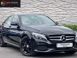 Black Used 2015 Mercedes C350 Sedan | £13,000 (Expensive)