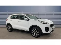 White Used 2017 Kia Sportage GT-Line SUV | £11,053 (Fair price)