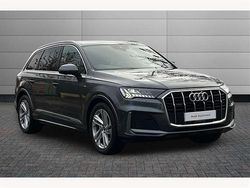 Grey Used 2021 Audi Q7 S-Line SUV | £34,995 (Fair price)