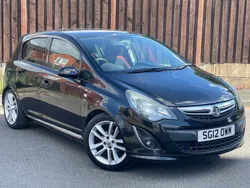 Black Used 2012 Vauxhall Corsa SRi Hatchback | £2,495 (Good price)