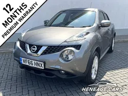 Grey Used 2017 Nissan Juke N-Connecta SUV | £6,700 (Fair price)