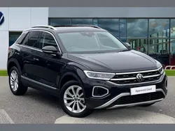 Deep black Used 2024 VW T-Roc Style SUV | £26,183 (Fair price)