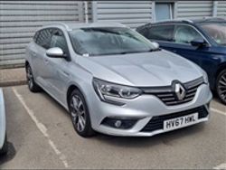 Silver Used 2017 Renault Mégane GrandTour Dynamique Estate | £7,750 (Fair price)