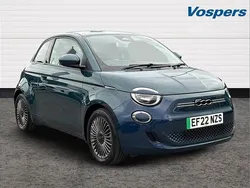 Green Used 2022 Fiat 500e Icon Hatchback | £10,890 (A bit pricey)