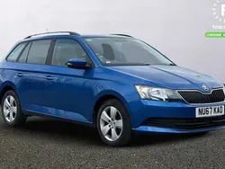 Blue Used 2017 Skoda Fabia SE Estate | £11,199 (Fair price)