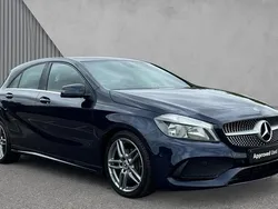 Blue Used 2018 Mercedes A200 Executive Hatchback | £14,550 (Fair price)