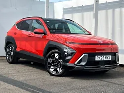 Orange New 2025 Hyundai Kona Ultimate SUV | £32,395 (Expensive)