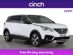 White Used 2019 Peugeot 5008 Allure MPV | £14,799 (Fair price)