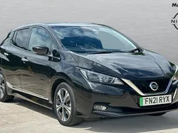 Black Used 2021 Nissan Leaf Hatchback | £9,174 (Good price)