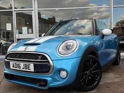 Blue Used 2016 Mini Cooper S Cabriolet Cabriolet | £9,000 (Fair price)