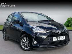 Eclipse black Used 2018 Toyota Yaris Hatchback | £9,444 (Fair price)