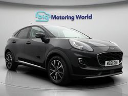 Black Used 2021 Ford Puma Titanium Hatchback | £11,900