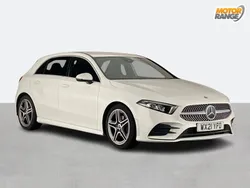 White Used 2021 Mercedes A180 AMG line Hatchback | £16,695 (Good price)
