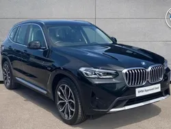 Black sapphire metallic paint Used 2022 BMW X3 xLine SUV | £34,305 (Fair price)