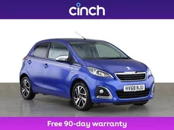 Blue Used 2018 Peugeot 108 Collection Hatchback | £7,999 (Fair price)