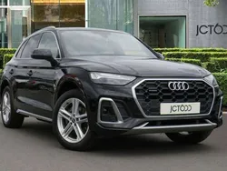 Black Used 2021 Audi Q5 S-Line SUV | £27,450 (Fair price)