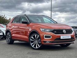 Orange Used 2019 VW T-Roc R-line SUV | £19,995 (Fair price)