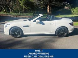 White Used 2015 Mercedes SLK250 AMG Cabriolet | £7,795 (Fair price)