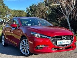 Red Used 2018 Mazda 3 Inclusive Sedan | £8,495 (Fair price)
