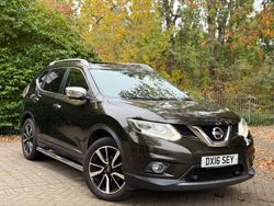 Green Used 2016 Nissan X-Trail Tekna SUV | £3,990 (Fair price)