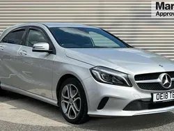 Silver Used 2018 Mercedes A160 Sport Edition Hatchback | £11,698 (Good price)