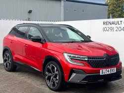 Twotone metallic flame red with diamond black r Used 2024 Renault Austral Iconic Esprit Alpine SUV | £27,498 (Fair price)