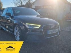 Black Used 2018 Audi A3 S-Line Sedan | £9,995 (Good price)