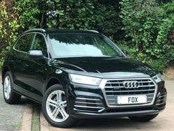 Black Used 2018 Audi Q5 S-Line SUV | £17,997 (Good price)
