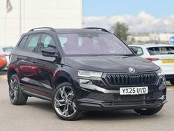 Black magic Used 2025 Skoda Karoq SportLine SUV | £26,495 (Good price)