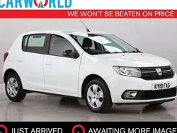 White Used 2019 Dacia Sandero Comfort Hatchback | £5,990 (Good price)