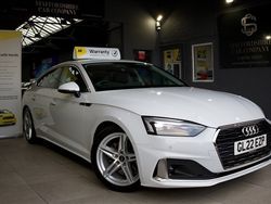 Pure white Used 2022 Audi A5 Sportback Sport Hatchback | £25,990 (Fair price)