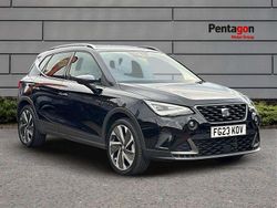 Black Used 2023 Seat Arona FR SUV | £14,777 (Fair price)