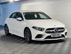 White Used 2019 Mercedes A180 AMG line Hatchback | £11,989 (Good price)