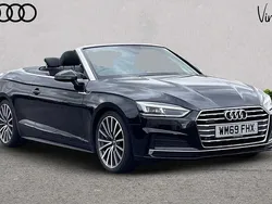 Black Used 2019 Audi A5 Cabriolet S-Line Cabriolet | £23,715 (Good price)