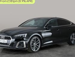 Black Used 2023 Audi A5 Sportback S-Line Hatchback | £26,243 (Good price)