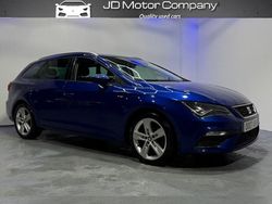 Blue Used 2017 Seat Leon FR Estate | £9,200 (Fair price)