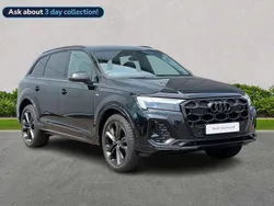 Black Used 2025 Audi Q7 Black Edition SUV | £65,733 (Expensive)