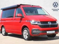 Red Used 2023 VW California Beach Van | £49,495