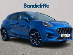 Desert island blue (exclusive paint) Used 2024 Ford Puma Hatchback | £16,990 (Good price)