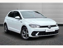 White Used 2022 VW Polo R-line Hatchback | £16,550 (Fair price)