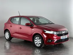 Red Used 2023 Dacia Sandero Expression Hatchback | £11,900 (Good price)