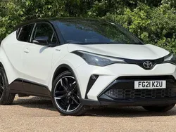 White pearl bitone Used 2021 Toyota C-HR Sport SUV | £19,870 (Good price)