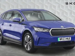 Blue Used 2023 Skoda Enyaq iV ecoSuite SUV | £26,516 (Fair price)