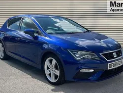 Blue Used 2019 Seat Leon FR Hatchback | £10,850 (Fair price)
