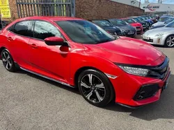 Red Used 2017 Honda Civic Sport Hatchback | £10,495 (Fair price)