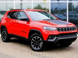 Red Used 2023 Jeep Compass Trailhawk SUV | £28,298