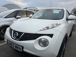 White Used 2013 Nissan Juke Tekna SUV | £6,325 (Fair price)